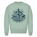 Sweatshirt Herren  "Warnemünde Leuchtturm" #500 - einseitiger Druck