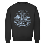 Sweatshirt Herren "Warnemünde Leuchtturm" #500 - beidseitiger Druck