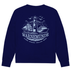 Sweatshirt Herren "Warnemünde Leuchtturm" #500 - beidseitiger Druck