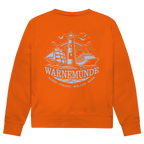 Sweatshirt Herren "Warnemünde Leuchtturm" #500 - beidseitiger Druck