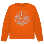 Sweatshirt Herren "Warnemünde Leuchtturm" #500 - beidseitiger Druck