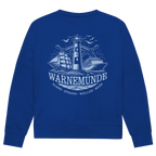 Sweatshirt Herren "Warnemünde Leuchtturm" #500 - beidseitiger Druck