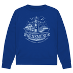 Sweatshirt Herren "Warnemünde Leuchtturm" #500 - beidseitiger Druck