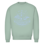 Sweatshirt Herren "Warnemünde Leuchtturm" #500 - beidseitiger Druck