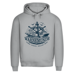 Hoodie Herren  "Warnemünde Leuchtturm" #500 - einseitiger Druck