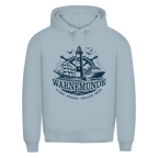 Hoodie Herren  "Warnemünde Leuchtturm" #500 - einseitiger Druck