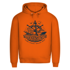 Hoodie Herren  "Warnemünde Leuchtturm" #500 - einseitiger Druck