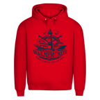 Hoodie Herren  "Warnemünde Leuchtturm" #500 - einseitiger Druck
