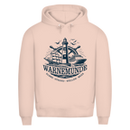 Hoodie Herren  "Warnemünde Leuchtturm" #500 - einseitiger Druck