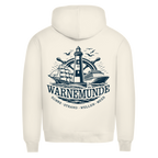 Hoodie Herren "Warnemünde Leuchtturm" #500 - beidseitiger Druck