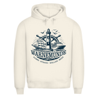 Hoodie Herren "Warnemünde Leuchtturm" #500 - beidseitiger Druck