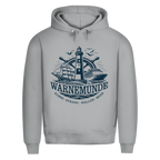 Hoodie Herren "Warnemünde Leuchtturm" #500 - beidseitiger Druck