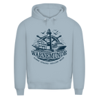 Hoodie Herren "Warnemünde Leuchtturm" #500 - beidseitiger Druck