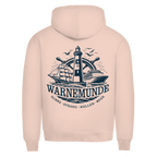 Hoodie Herren "Warnemünde Leuchtturm" #500 - beidseitiger Druck