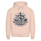 Hoodie Herren "Warnemünde Leuchtturm" #500 - beidseitiger Druck