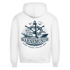Hoodie Herren "Warnemünde Leuchtturm" #500 - beidseitiger Druck