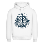 Hoodie Herren "Warnemünde Leuchtturm" #500 - beidseitiger Druck