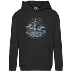 Hoodie Kinder "Warnemünde Leuchtturm" #500 - einseitiger Druck
