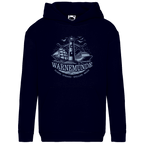 Hoodie Kinder "Warnemünde Leuchtturm" #500 - einseitiger Druck