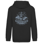 Hoodie Kinder "Warnemünde Leuchtturm" #500 - beidseitiger Druck