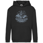 Hoodie Kinder "Warnemünde Leuchtturm" #500 - beidseitiger Druck