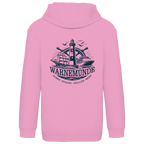Hoodie Kinder "Warnemünde Leuchtturm" #500 - beidseitiger Druck