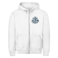 Hoodie-Jacke  "Warnemünde Leuchtturm" #500 - beidseitiger Druck