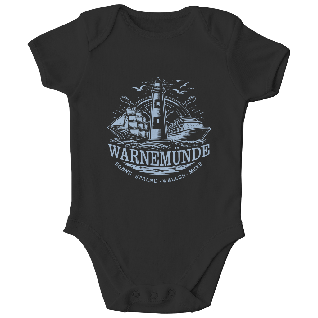 Baby-Body "Warnemünde Leuchtturm" #500