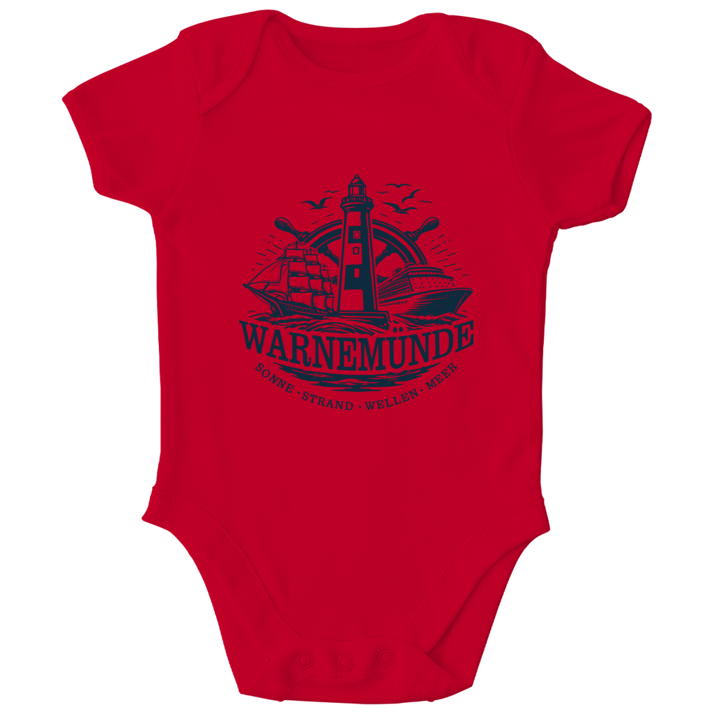 Baby-Body "Warnemünde Leuchtturm" #500