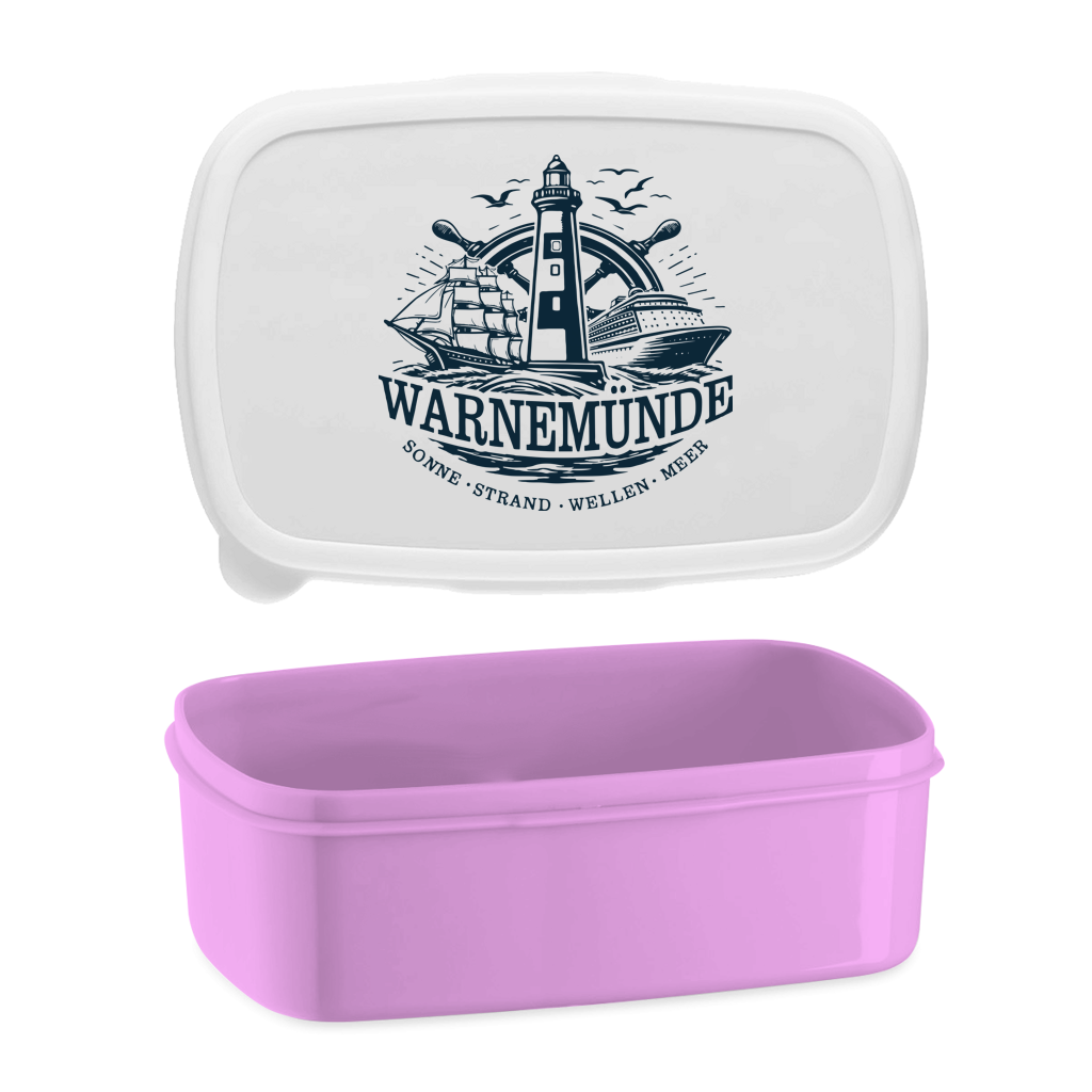 Lunchbox  "Warnemünde Leuchtturm" #500