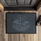 Fußmatte "Warnemünde Leuchtturm" #500
