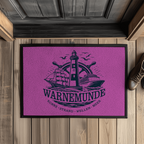 Fußmatte "Warnemünde Leuchtturm" #500