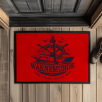 Fußmatte "Warnemünde Leuchtturm" #500