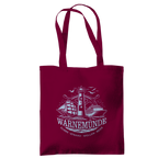Baumwolltasche  "Warnemünde Leuchtturm" #500