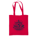 Baumwolltasche  "Warnemünde Leuchtturm" #500