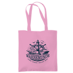 Baumwolltasche  "Warnemünde Leuchtturm" #500