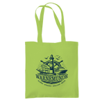 Baumwolltasche  "Warnemünde Leuchtturm" #500