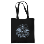 Baumwolltasche  "Warnemünde Leuchtturm" #500