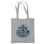 Baumwolltasche  "Warnemünde Leuchtturm" #500