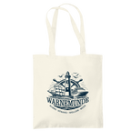 Baumwolltasche  "Warnemünde Leuchtturm" #500