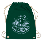 Kordelrucksack "Warnemünde Leuchtturm" #500