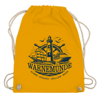 Kordelrucksack "Warnemünde Leuchtturm" #500