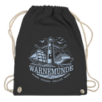 Kordelrucksack "Warnemünde Leuchtturm" #500