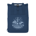 Rucksack mit Seitentasche  "Warnemünde Leuchtturm" #500 Gr. S