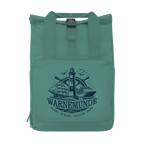 Rucksack mit Seitentasche  "Warnemünde Leuchtturm" #500 Gr. S