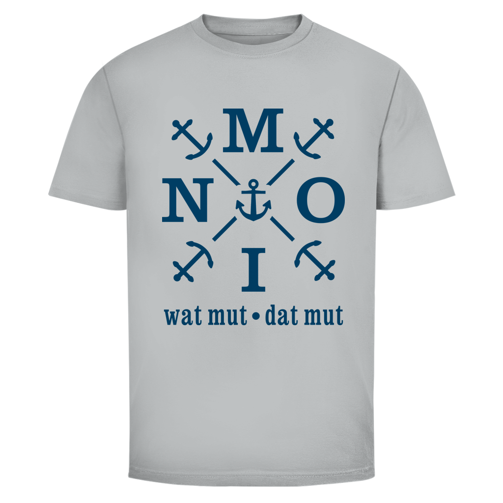 T-Shirt unisex "MOIN"#504 - einseitiger Druck