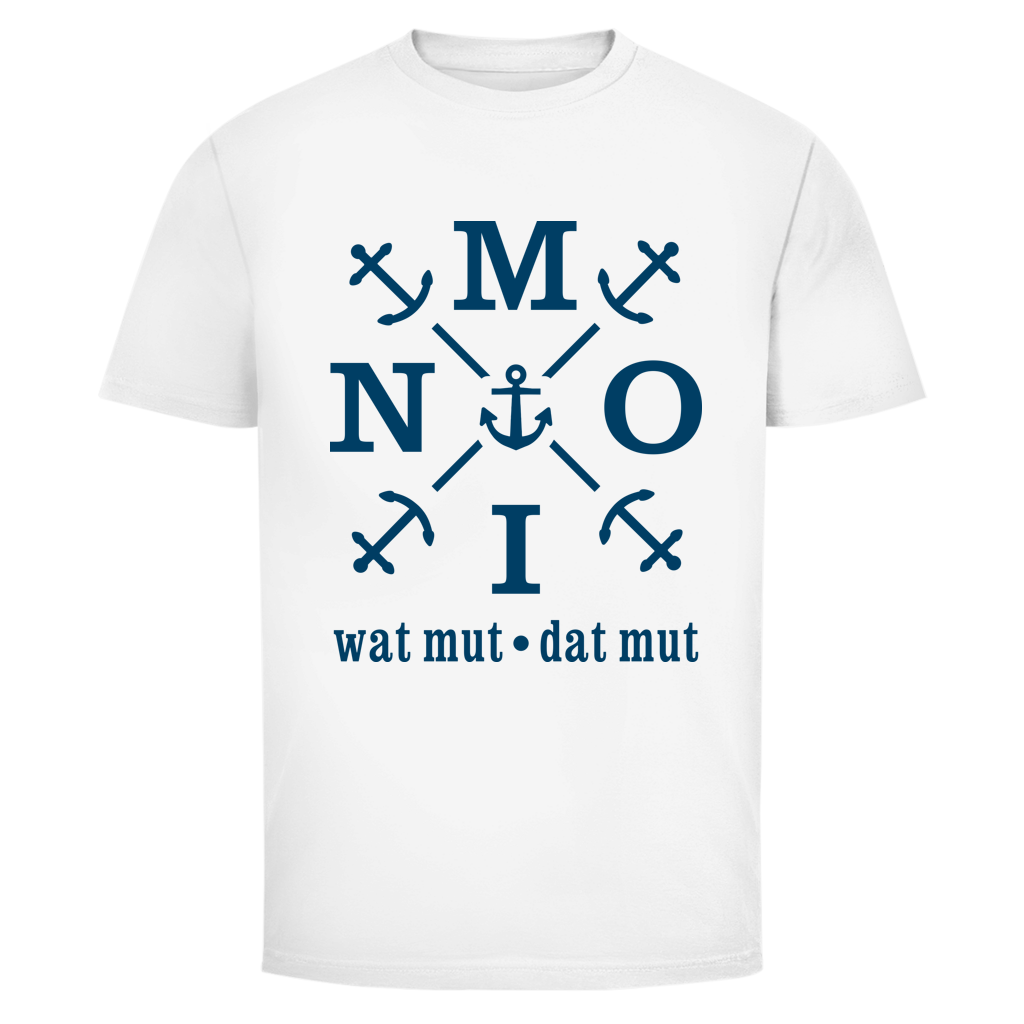 T-Shirt unisex "MOIN"#504 - einseitiger Druck