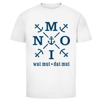 T-Shirt unisex "MOIN"#504 - einseitiger Druck