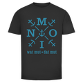 T-Shirt unisex "MOIN"#504 - einseitiger Druck