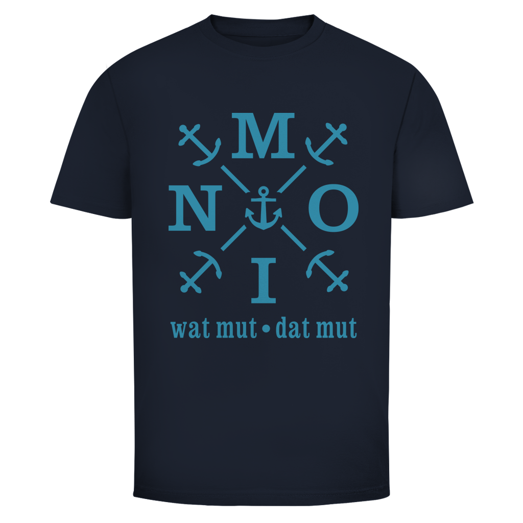 T-Shirt unisex "MOIN"#504 - einseitiger Druck